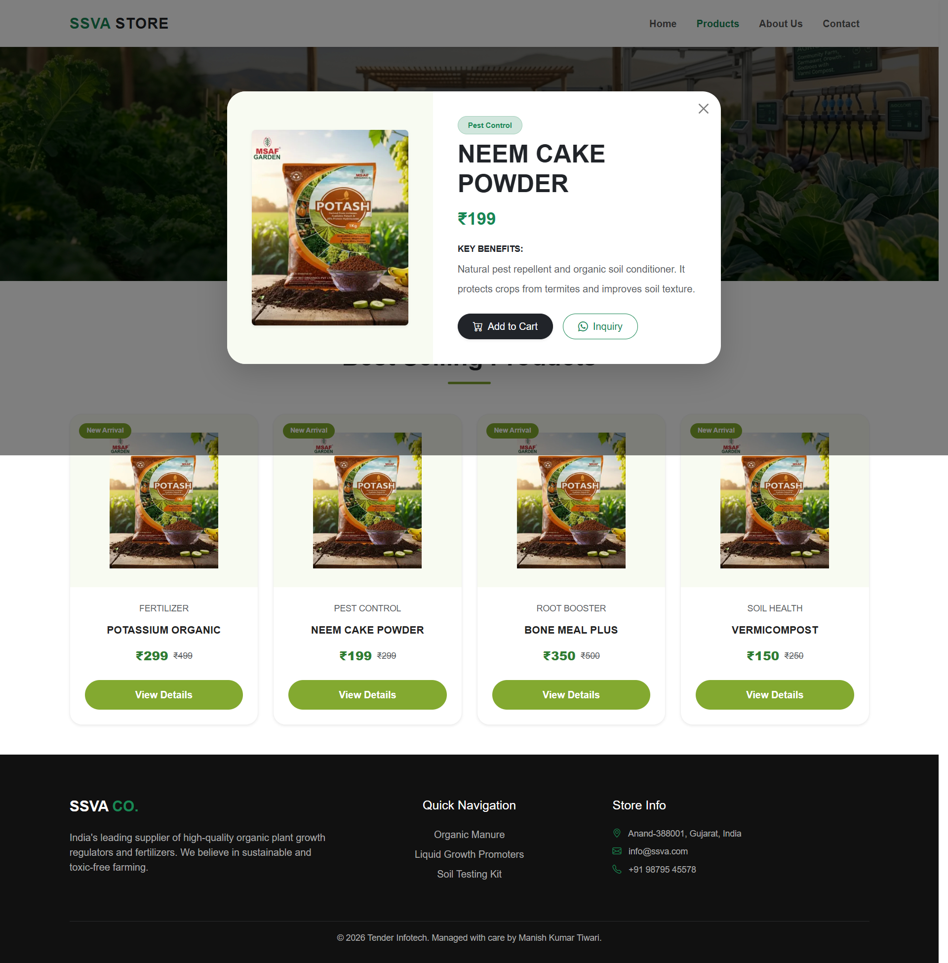 Bone Meal Steamed Powder